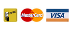 Nous acceptons Visa, Mastercard & Interac