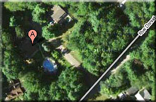 Vue satelitte par Google maps